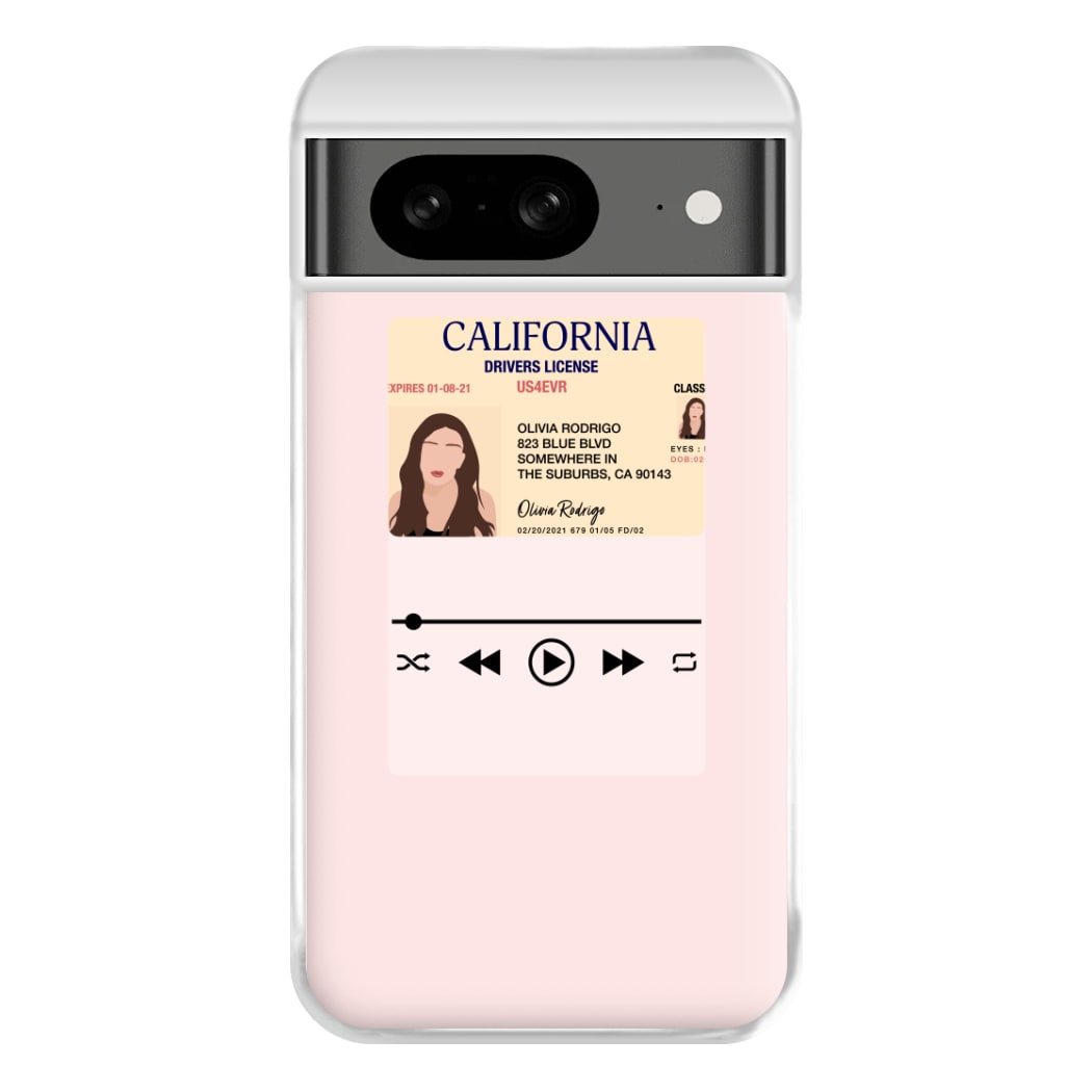 Drivers License - Olivia TikTok Phone Case for Google Pixel 8