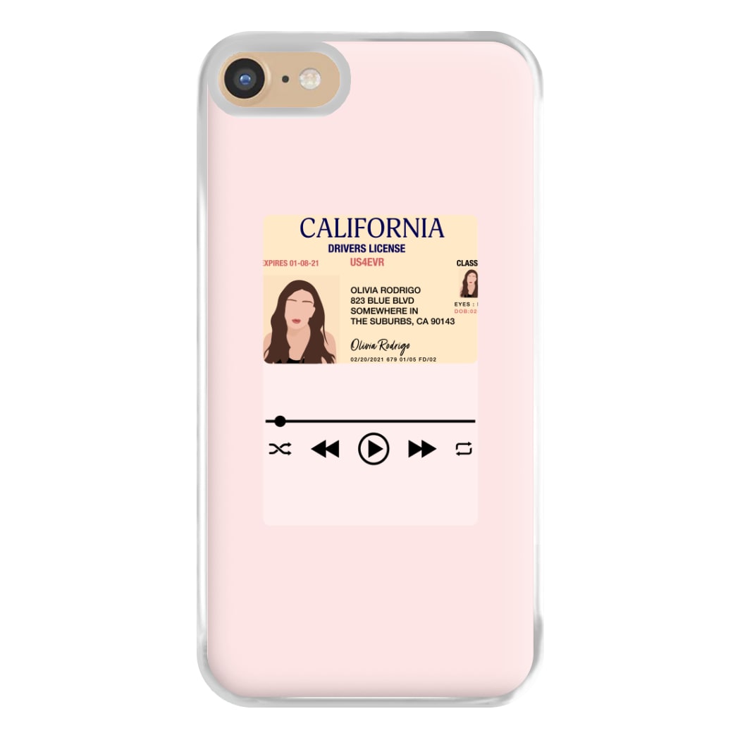 Drivers License - Olivia TikTok Phone Case for iPhone 6 / 7 / 8 / SE