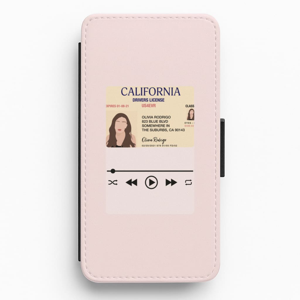 Drivers License - Olivia TikTok Flip / Wallet Phone Case