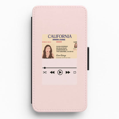Drivers License - Olivia TikTok Flip / Wallet Phone Case