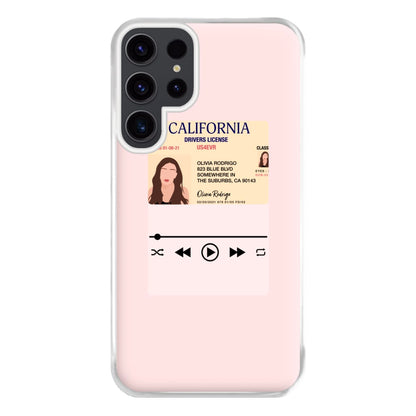 Drivers License - Olivia TikTok Phone Case for Galaxy S23 Ultra