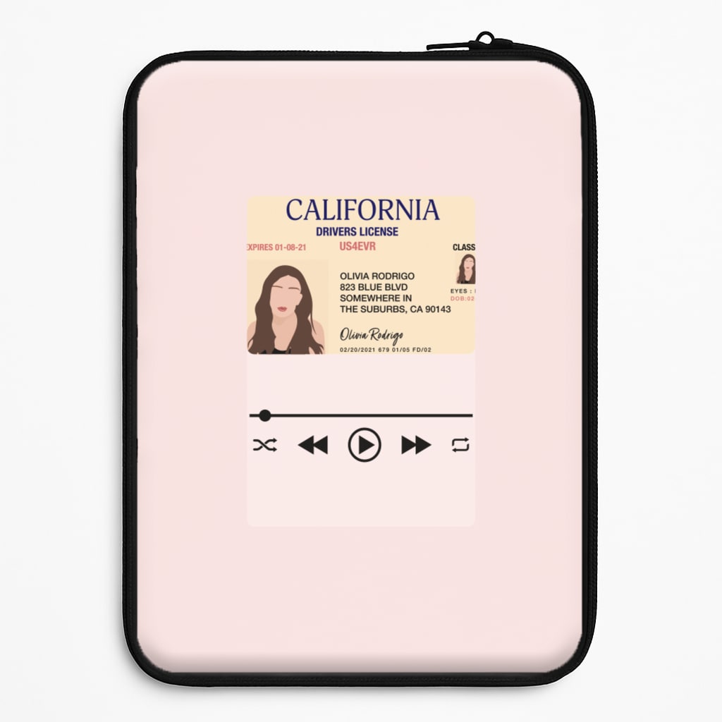Drivers License - Olivia TikTok Universal Laptop Sleeve