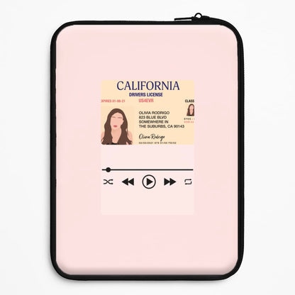 Drivers License - Olivia TikTok Universal Laptop Sleeve