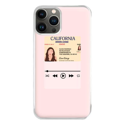 Drivers License - Olivia TikTok Phone Case for iPhone 11 Pro Max