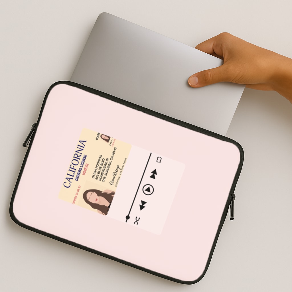 Drivers License - Olivia TikTok MacBook Case