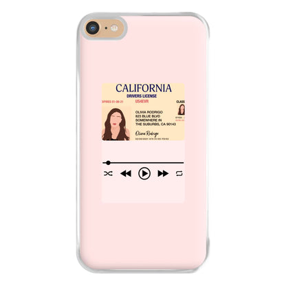 Drivers License - Olivia TikTok Phone Case for iPhone 6 Plus / 7 Plus / 8 Plus