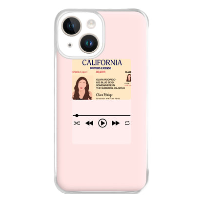 Drivers License - Olivia TikTok Phone Case for iPhone 14