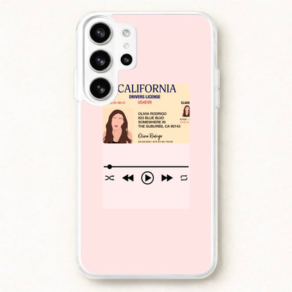 Drivers License - Olivia TikTok Phone Case for Galaxy S26 Ultra