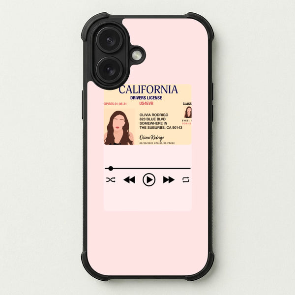 Drivers License - Olivia TikTok Phone Case — Bumper case