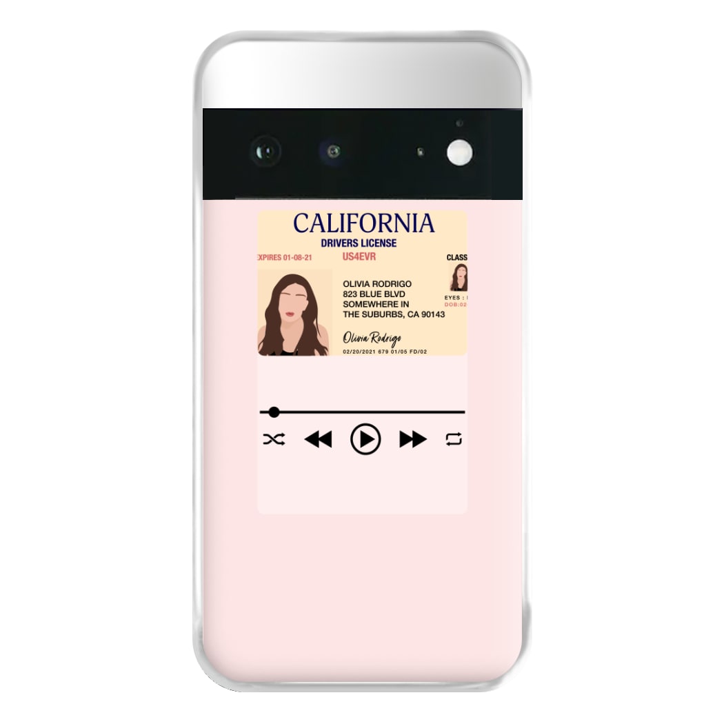 Drivers License - Olivia TikTok Phone Case for Google Pixel 6a