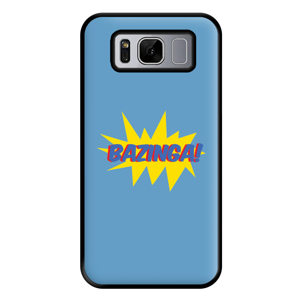 Bazinga! - TV Quotes Phone Case for Galaxy S8 Plus