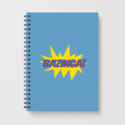 Bazinga! - TV Quotes Notebook