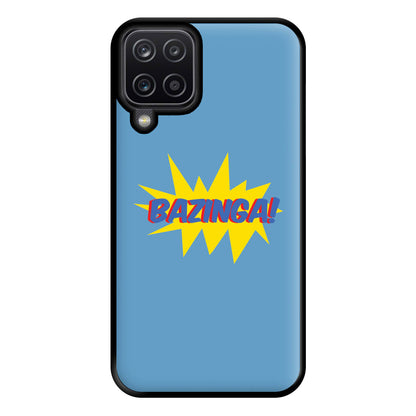 Bazinga! - TV Quotes Phone Case for Galaxy A12