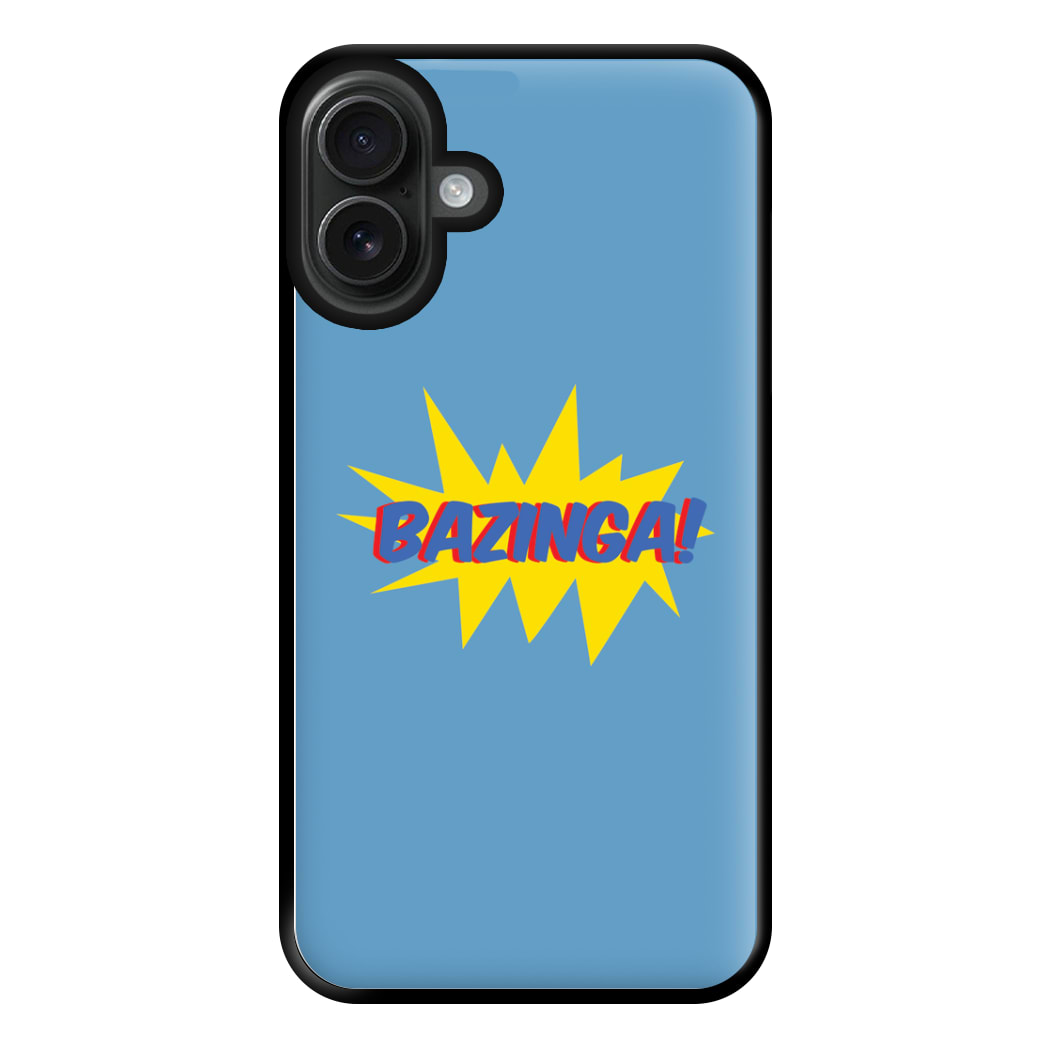 Bazinga! - TV Quotes Phone Case for iPhone 16 Plus