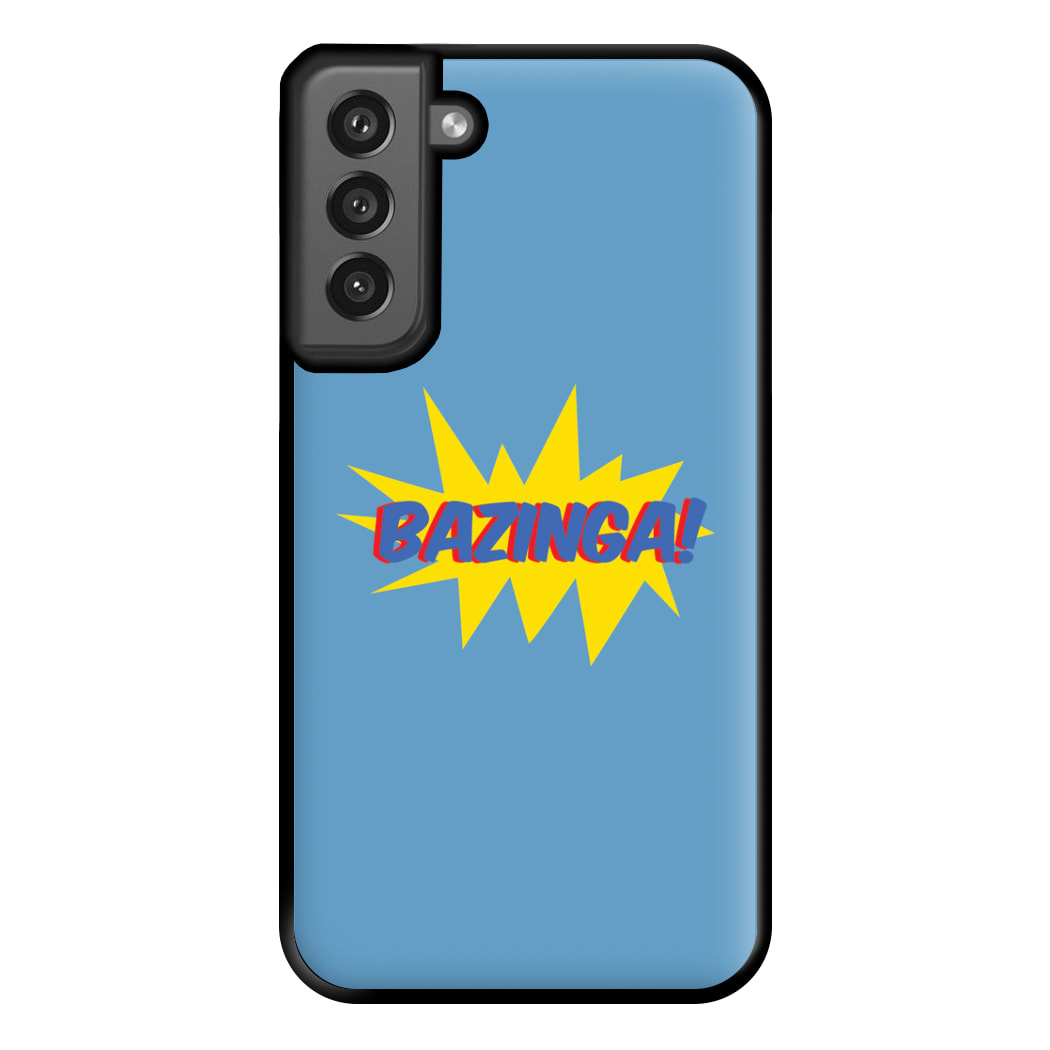 Bazinga! - TV Quotes Phone Case for Galaxy S21FE