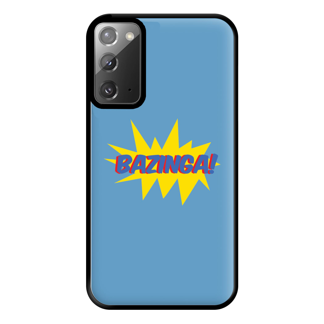 Bazinga! - TV Quotes Phone Case for Galaxy Note 20 Ultra