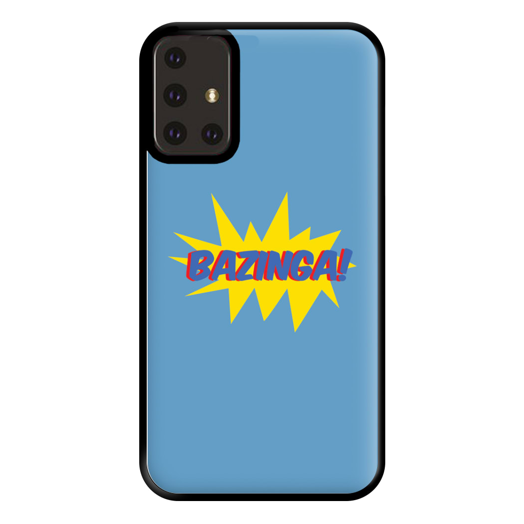 Bazinga! - TV Quotes Phone Case for Galaxy A71