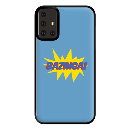 Bazinga! - TV Quotes Phone Case for Galaxy A71