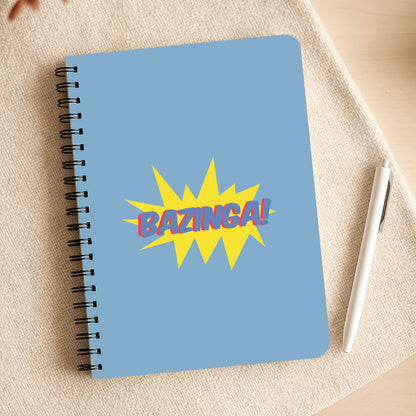 Bazinga! - TV Quotes Notepad