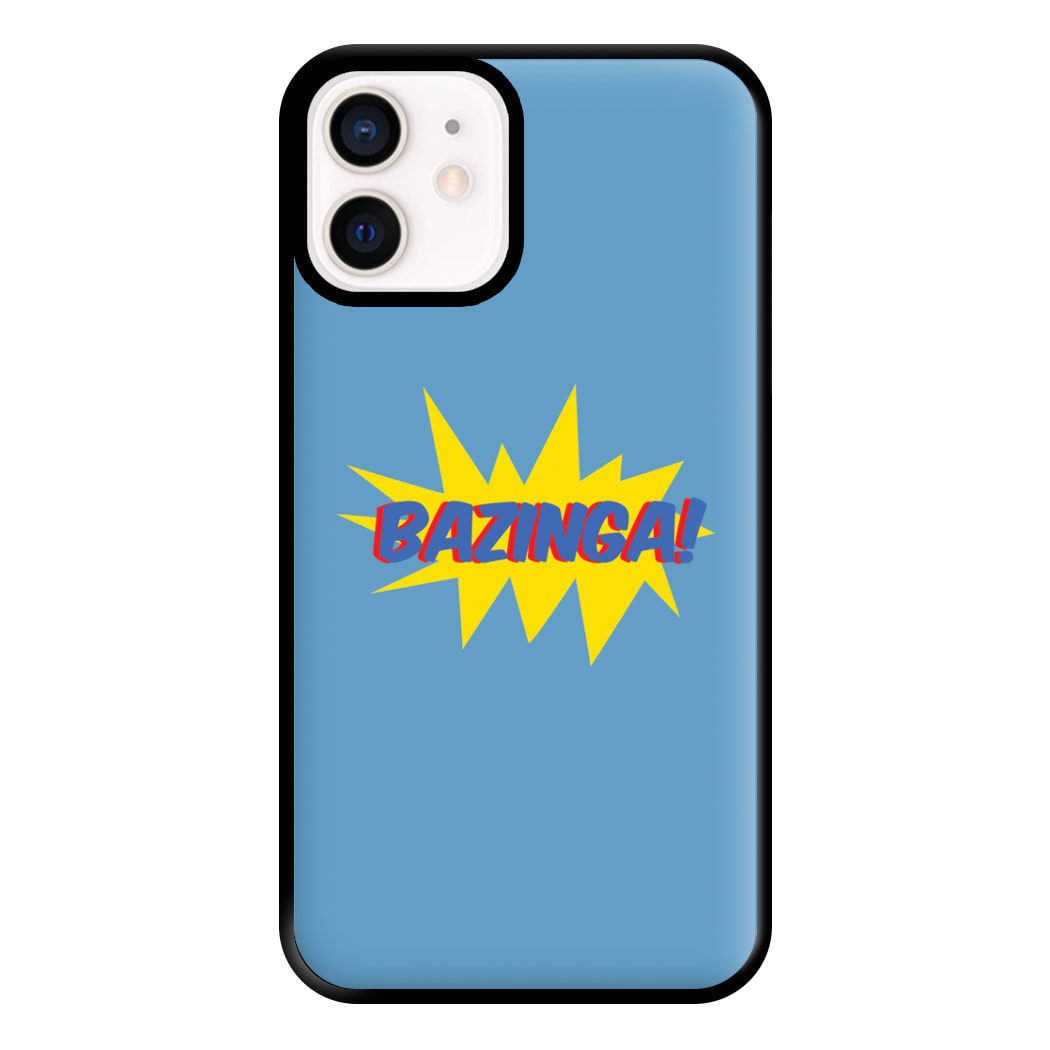 Bazinga! - TV Quotes Phone Case for iPhone 12 Mini