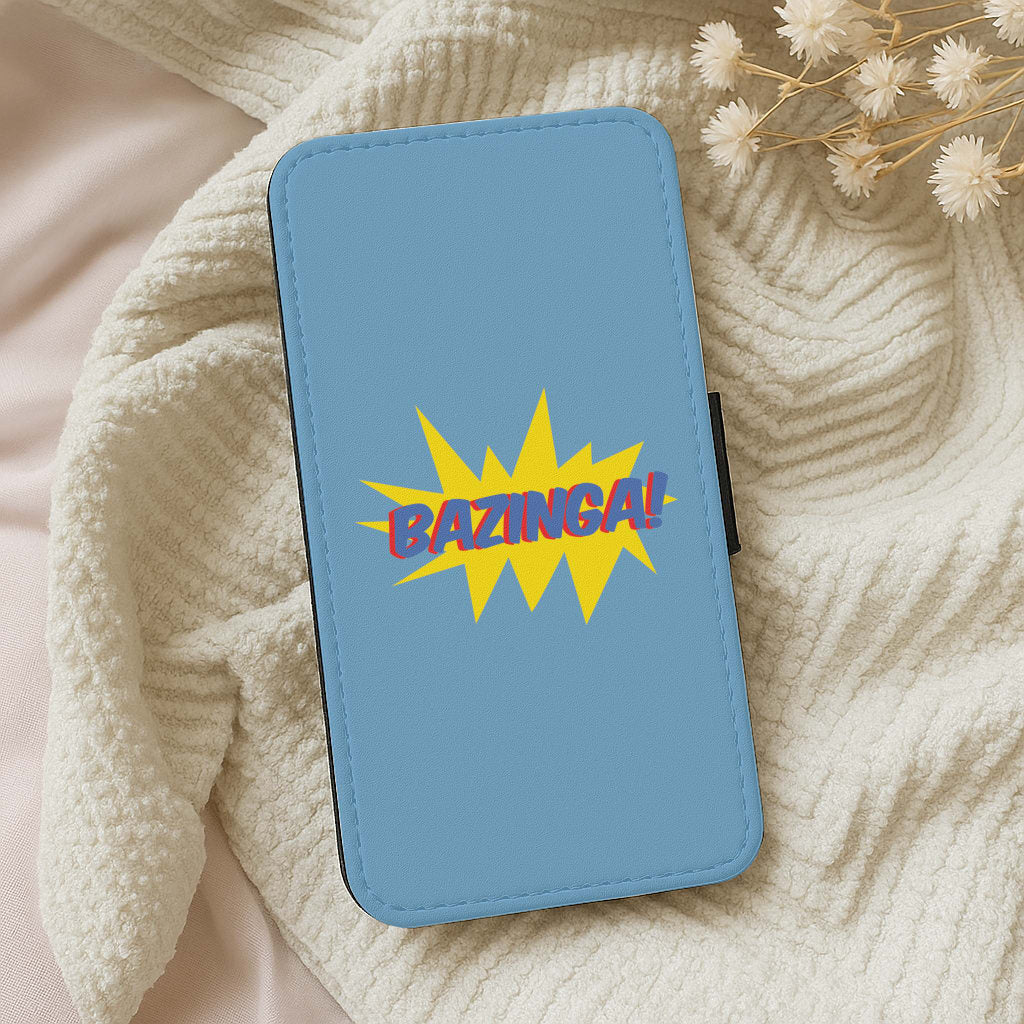 Bazinga! - TV Quotes Wallet Phone Case