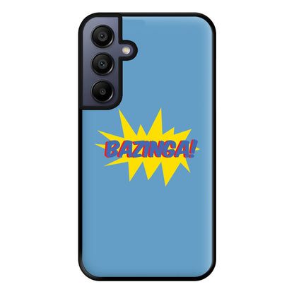 Bazinga! - TV Quotes Phone Case for Galaxy A15