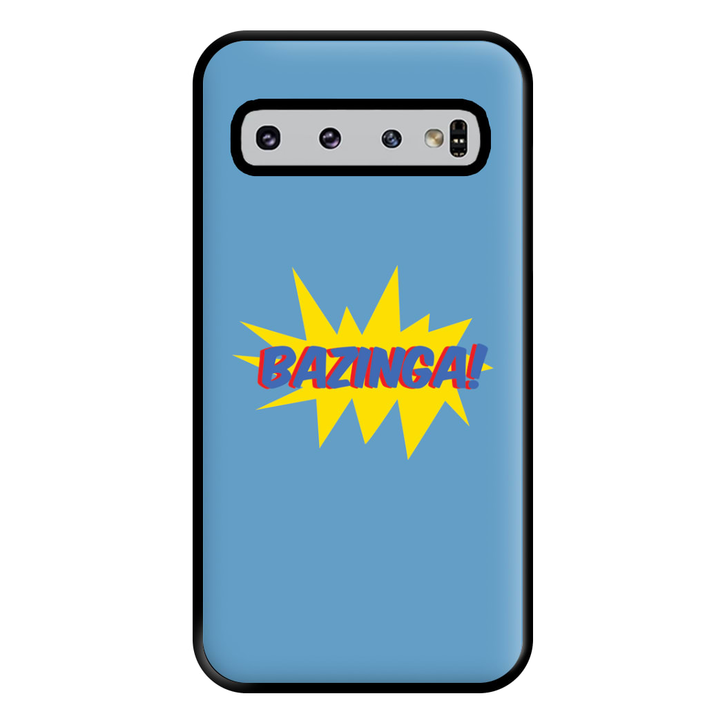 Bazinga! - TV Quotes Phone Case for Galaxy S10 Plus