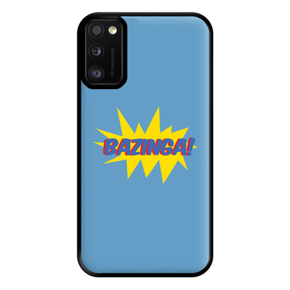 Bazinga! - TV Quotes Phone Case for Galaxy A41