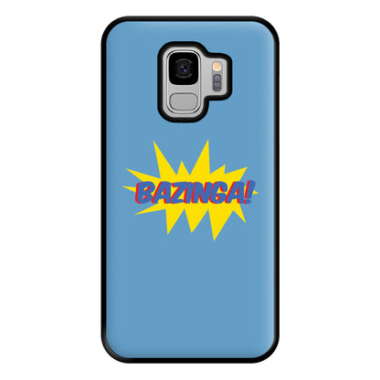 Bazinga! - TV Quotes Phone Case for Galaxy S9 Plus