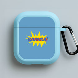 Bazinga! - TV Quotes Blue AirPods Case