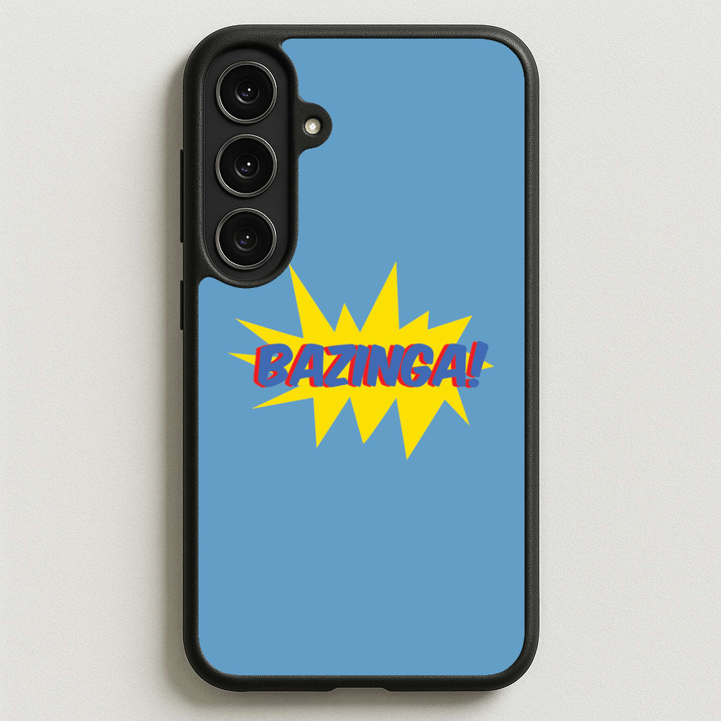 Bazinga! - TV Quotes Phone Case for Galaxy S25FE