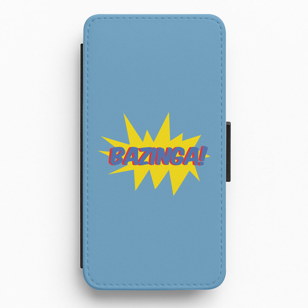 Bazinga! - TV Quotes Flip / Wallet Phone Case