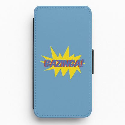 Bazinga! - TV Quotes Flip / Wallet Phone Case