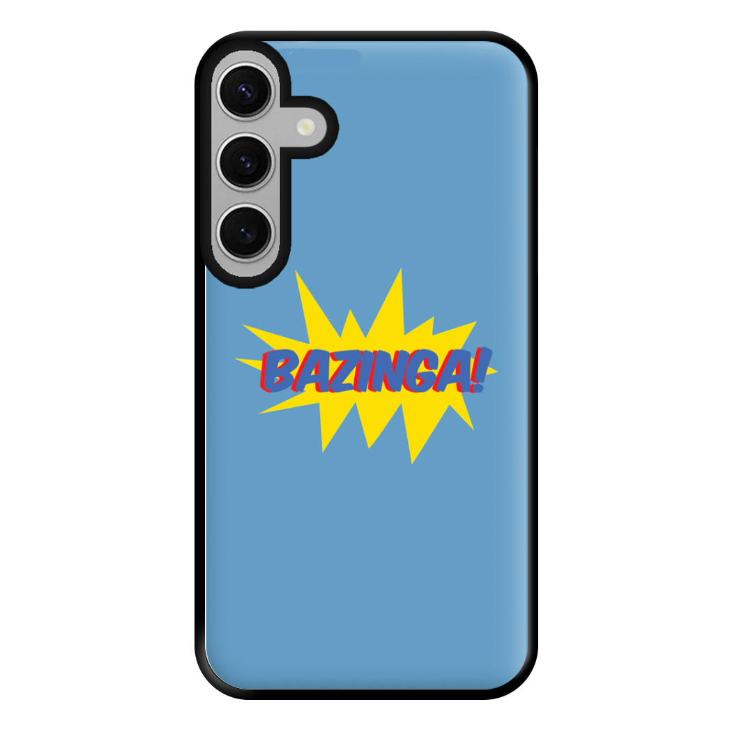 Bazinga! - TV Quotes Phone Case for Galaxy S24FE