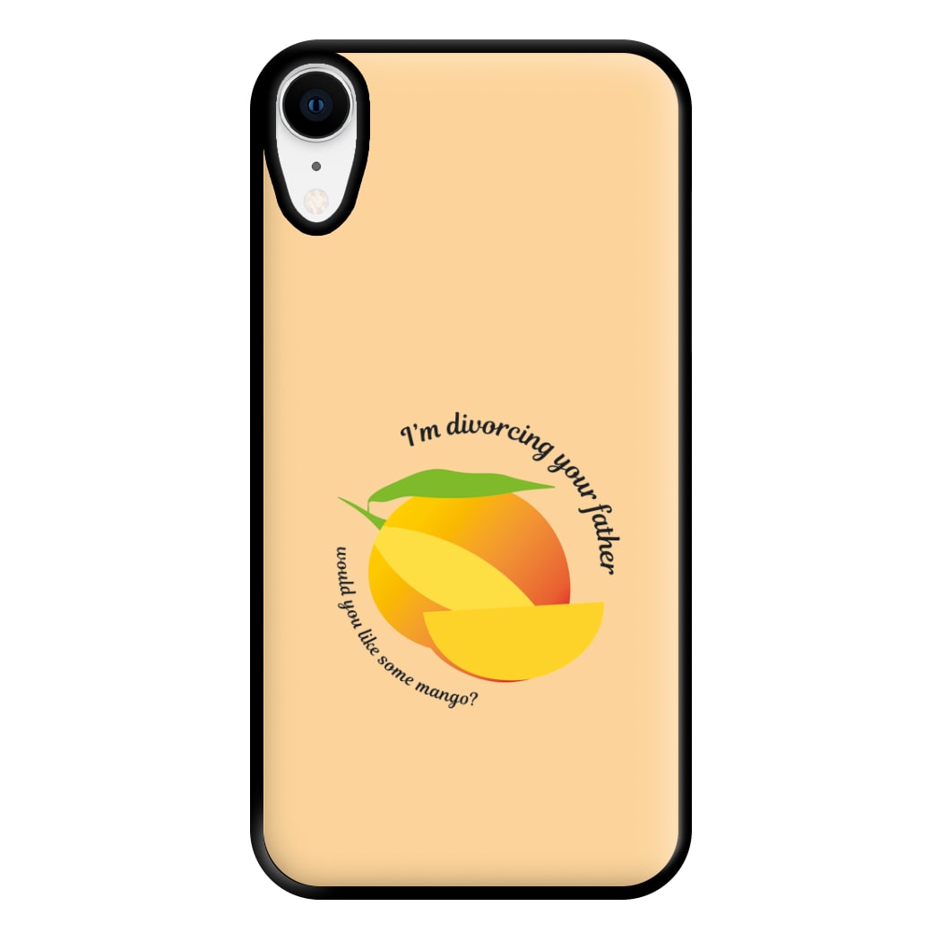 I'm Divorcing Your Father - TV Quotes Phone Case for iPhone XR