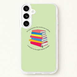 If I Had Known - TV Quotes Phone Case for Galaxy S26