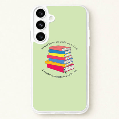 If I Had Known - TV Quotes Phone Case for Galaxy S26