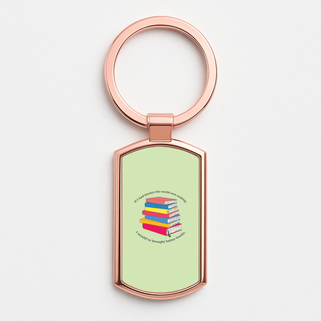 If I Had Known - TV Quotes Rose Gold Keyring