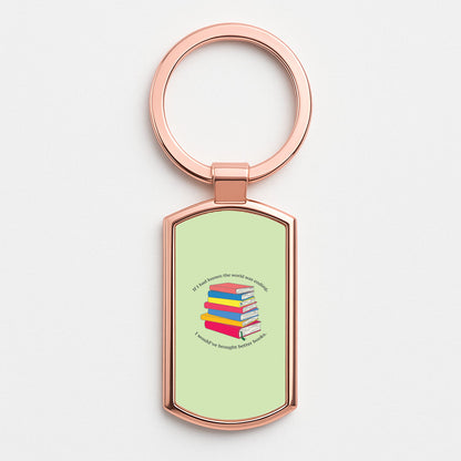 If I Had Known - TV Quotes Rose Gold Keyring