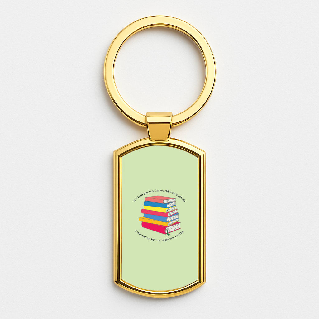 If I Had Known - TV Quotes Gold Keyring