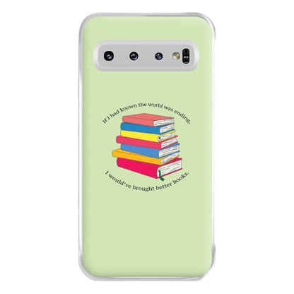 If I Had Known - TV Quotes Phone Case for Galaxy S10 Plus