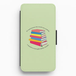 If I Had Known - TV Quotes Flip / Wallet Phone Case