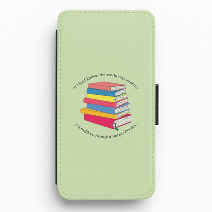 If I Had Known - TV Quotes Flip / Wallet Phone Case