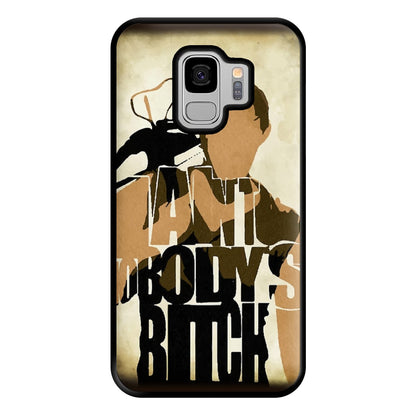 I Ain't Nobody's B*tch - TWD Phone Case for Galaxy S9 Plus