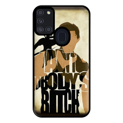 I Ain't Nobody's B*tch - TWD Phone Case for Galaxy A21s