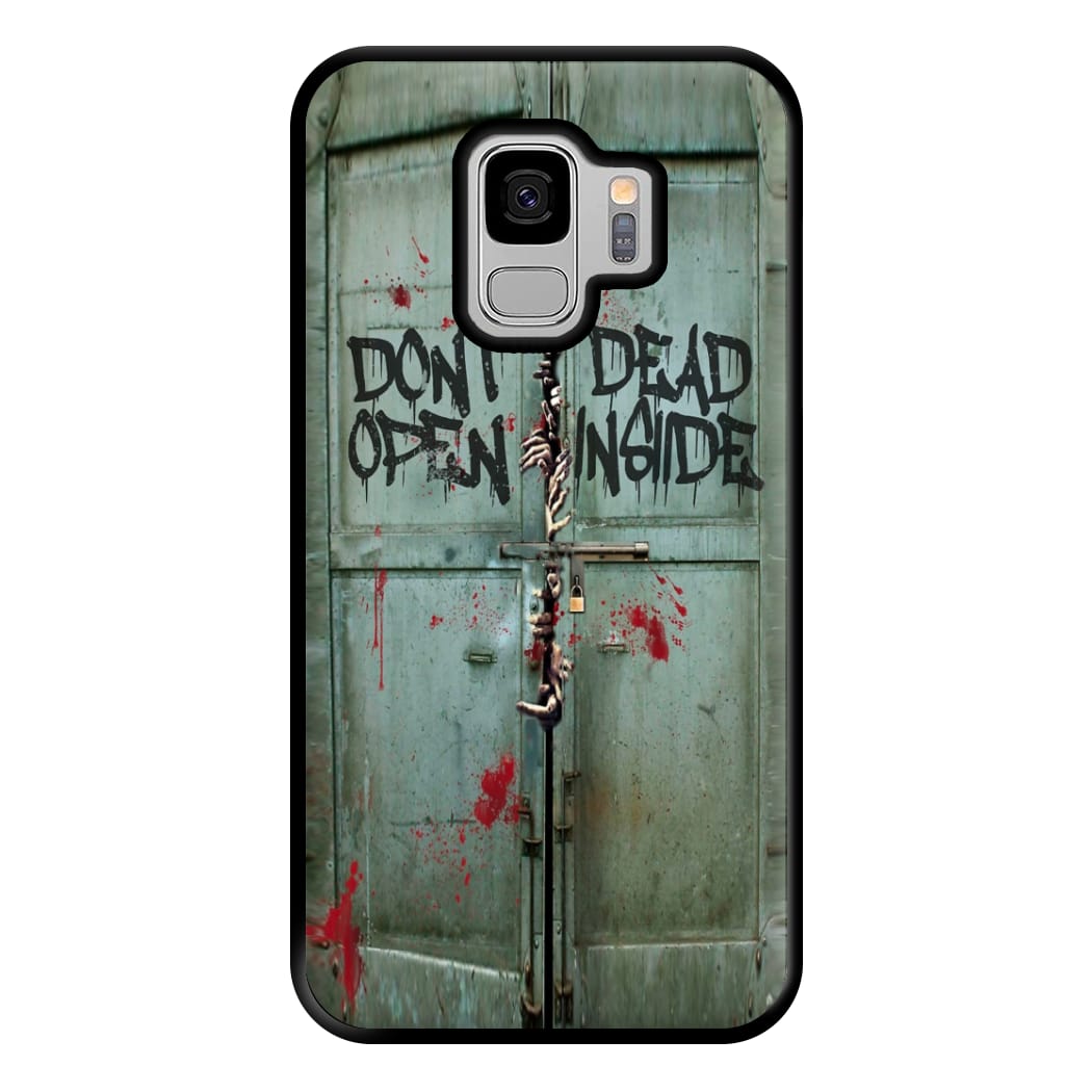 Don't Open Dead Inside Phone Case for Galaxy S9 Plus