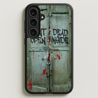 Don't Open Dead Inside Phone Case for Galaxy S25FE