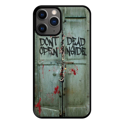 Don't Open Dead Inside Phone Case for iPhone 12 Pro Max