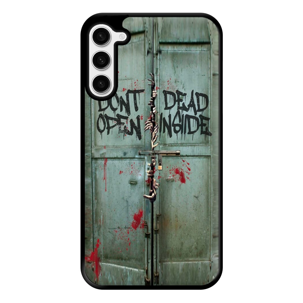 Don't Open Dead Inside Phone Case for Galaxy S23 Plus