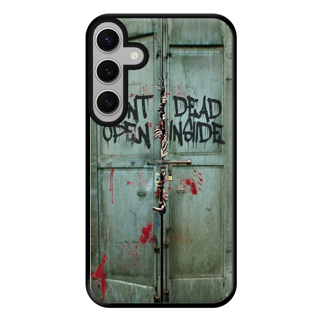 Don't Open Dead Inside Phone Case for Galaxy S24FE